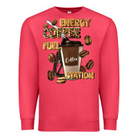 Cardinal energy coffee fuel station Premium Sweatshirt - Artiststas