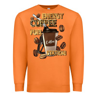 Carrot energy coffee fuel station Premium Sweatshirt - Artiststas