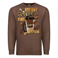 Chestnut energy coffee fuel station Premium Sweatshirt - Artiststas