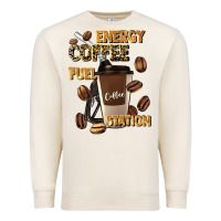Sandshell energy coffee fuel station Premium Sweatshirt - Artiststas