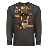 Smoke energy coffee fuel station Premium Sweatshirt - Artiststas