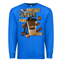 True Royal energy coffee fuel station Premium Sweatshirt - Artiststas