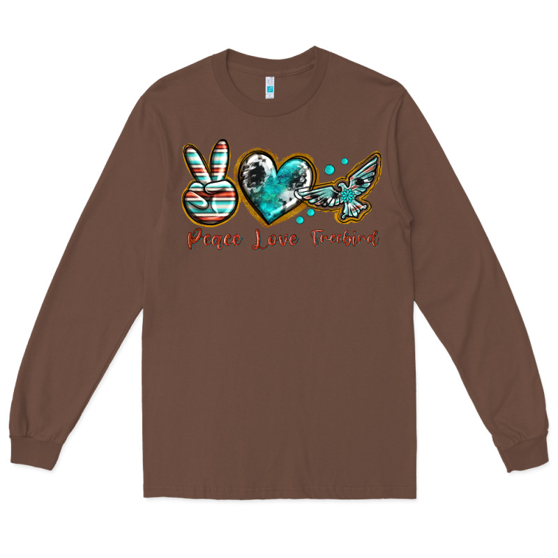 Peace Love Freebird Long Sleeve Tee by texasbilliewilder | Teevron