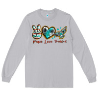 Moon Dust peace love freebird Long Sleeve Tee - texasbilliewilder