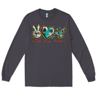 Smoke peace love freebird Long Sleeve Tee - texasbilliewilder