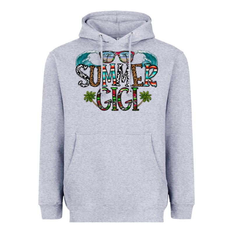 Summer Gigi Heavyweight Hoodie by CowhideDigitalArt | Teevron