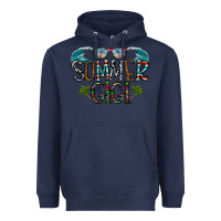 Navy summer gigi Heavyweight Hoodie - CowhideDigitalArt