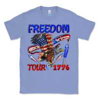 Colony Blue freedom born to be free tour 1776 Classic Tee - texasbilliewilder
