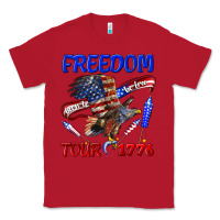 Red freedom born to be free tour 1776 Classic Tee - texasbilliewilder