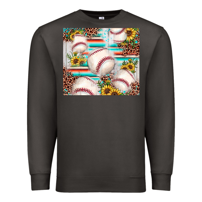 Baseball Leopard Sunflower Premium Sweatshirt by JahusDesignShop | Teevron