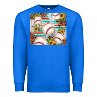 True Royal baseball leopard sunflower Premium Sweatshirt - JahusDesignShop