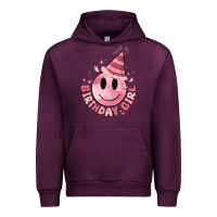 Mauve Wine birthday girl Urban Hoodie - MaliasSmallBusiness