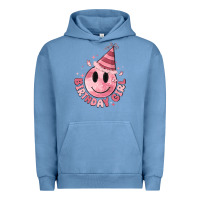Pigment Pebble Blue birthday girl Urban Hoodie - MaliasSmallBusiness