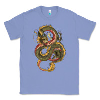 Colony Blue green and yellow dragon Classic Tee - RanaPortraitStore