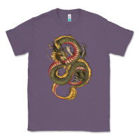 Lavender green and yellow dragon Classic Tee - RanaPortraitStore