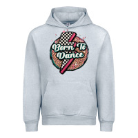 Heather Grey born to dance Urban Hoodie - MaliasSmallBusiness