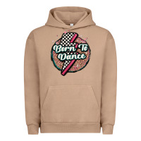 Pigment Burro born to dance Urban Hoodie - MaliasSmallBusiness