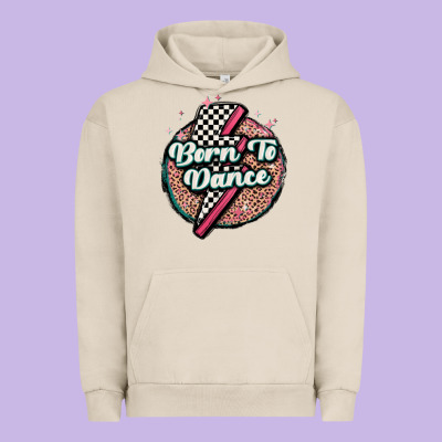Born To Dance Urban Hoodie Designed By Maliassmallbusiness