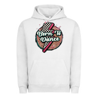 Pigment Lunar Rock born to dance Urban Hoodie - MaliasSmallBusiness