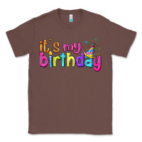 Chestnut it's my birthday Classic Tee - BundleAndBundleShop