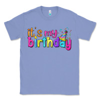 Colony Blue it's my birthday Classic Tee - BundleAndBundleShop