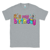 Heather Grey it's my birthday Classic Tee - BundleAndBundleShop