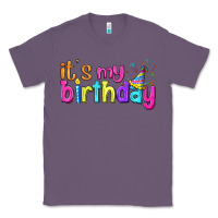 Lavender it's my birthday Classic Tee - BundleAndBundleShop