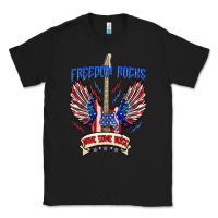 Black freedom rocks make some noise Classic Tee - texasbilliewilder