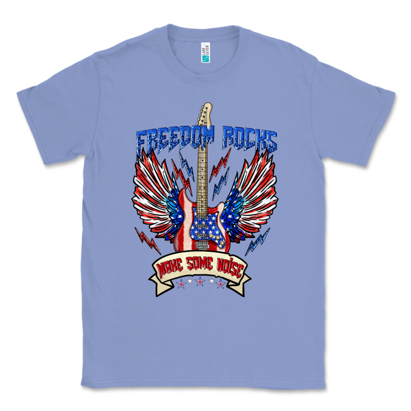 Freedom Rocks Make Some Noise Classic Tee by texasbilliewilder | Teevron