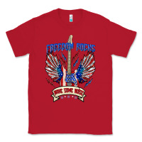 Red freedom rocks make some noise Classic Tee - texasbilliewilder
