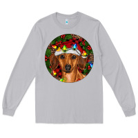 Moon Dust Christmas Dachshund Long Sleeve Tee - RanaPortraitStore