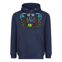 Navy summer mama Heavyweight Hoodie - CowhideDigitalArt