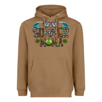 Toasted Coconut summer mama Heavyweight Hoodie - CowhideDigitalArt