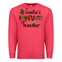 Cardinal santas favourite teacher Premium Sweatshirt - AdoDesignShop
