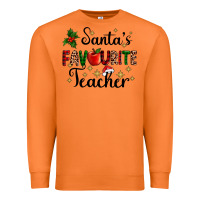 Carrot santas favourite teacher Premium Sweatshirt - AdoDesignShop