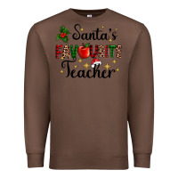 Chestnut santas favourite teacher Premium Sweatshirt - AdoDesignShop