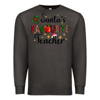 Smoke santas favourite teacher Premium Sweatshirt - AdoDesignShop