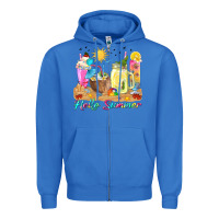 True Royal hello summer drinks Zipper Hoodie - texasbilliewilder