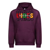 Mauve Wine black history vibes Urban Hoodie - MaliasSmallBusiness