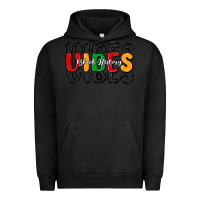 Pigment Black black history vibes Urban Hoodie - MaliasSmallBusiness
