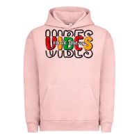 Pigment Salmon black history vibes Urban Hoodie - MaliasSmallBusiness