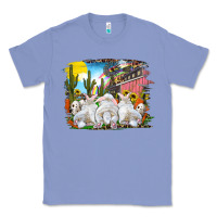 Colony Blue easter farm with bunnies Classic Tee - RanaPortraitStore