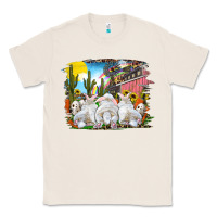 Natural easter farm with bunnies Classic Tee - RanaPortraitStore