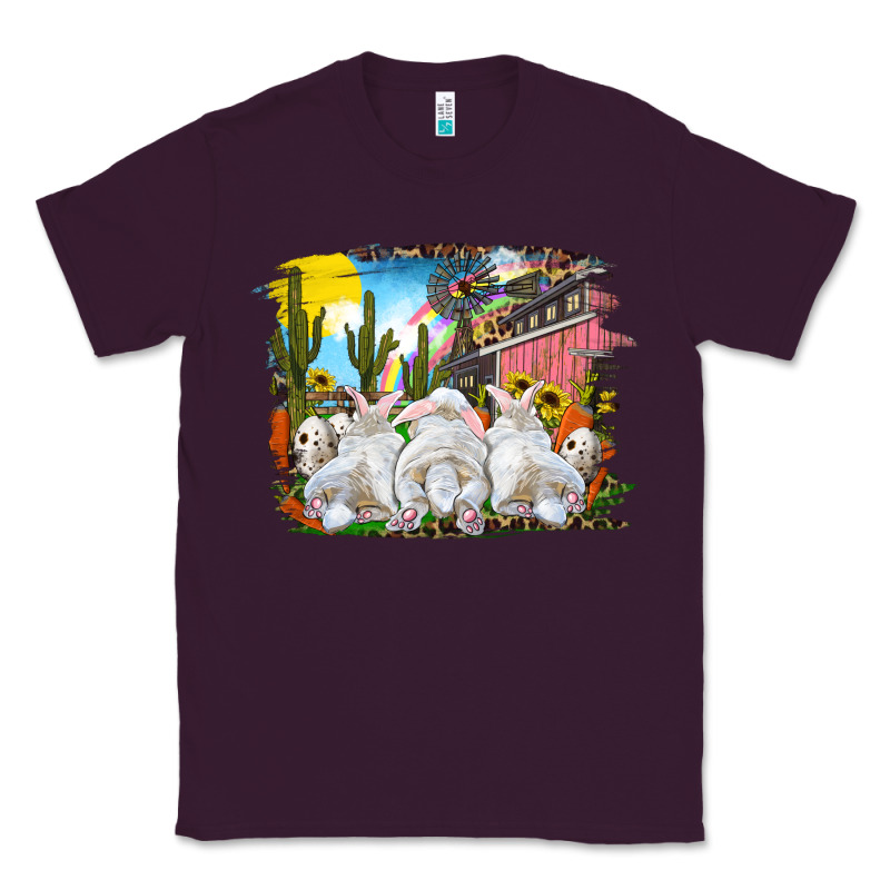 Easter Farm With Bunnies Classic Tee by RanaPortraitStore | Teevron