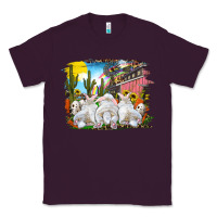 Plum easter farm with bunnies Classic Tee - RanaPortraitStore