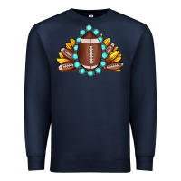 Navy football gemstone sunflower Premium Sweatshirt - JahusDesignShop
