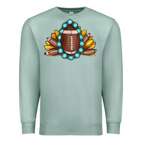 Seafoam football gemstone sunflower Premium Sweatshirt - JahusDesignShop