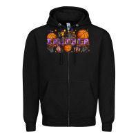 Black brother basketball Zipper Hoodie - Zillion Design Studio