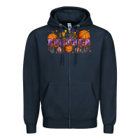 Navy brother basketball Zipper Hoodie - Zillion Design Studio