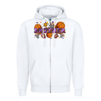 White brother basketball Zipper Hoodie - Zillion Design Studio